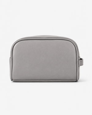 toiletery bag grey
