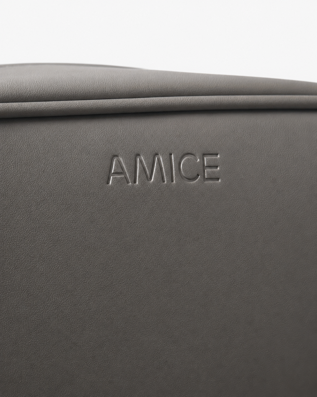 toiletery bag grey