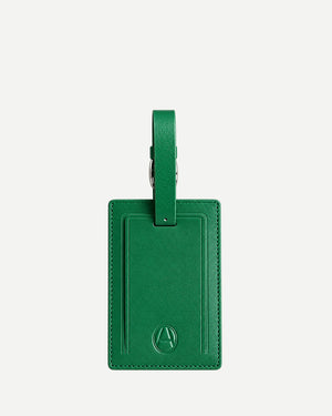 Luggage label green