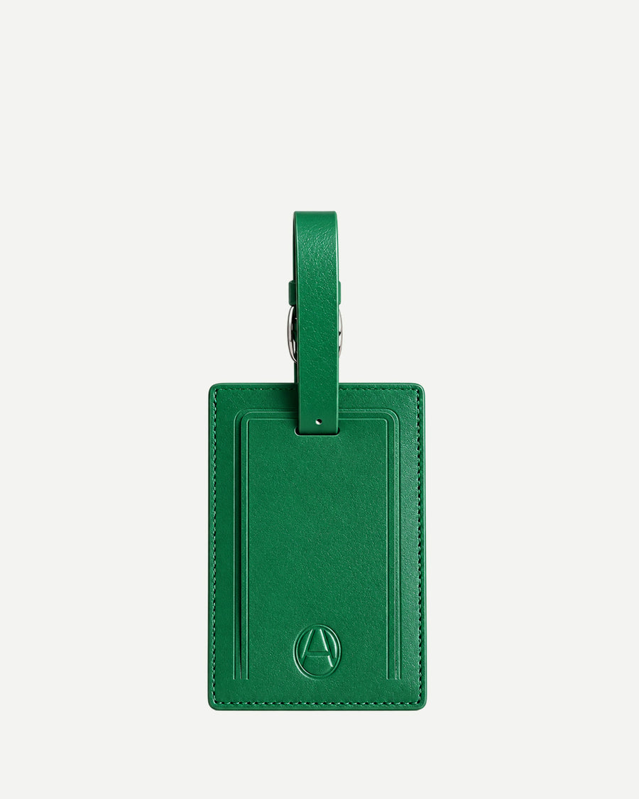 Luggage label green